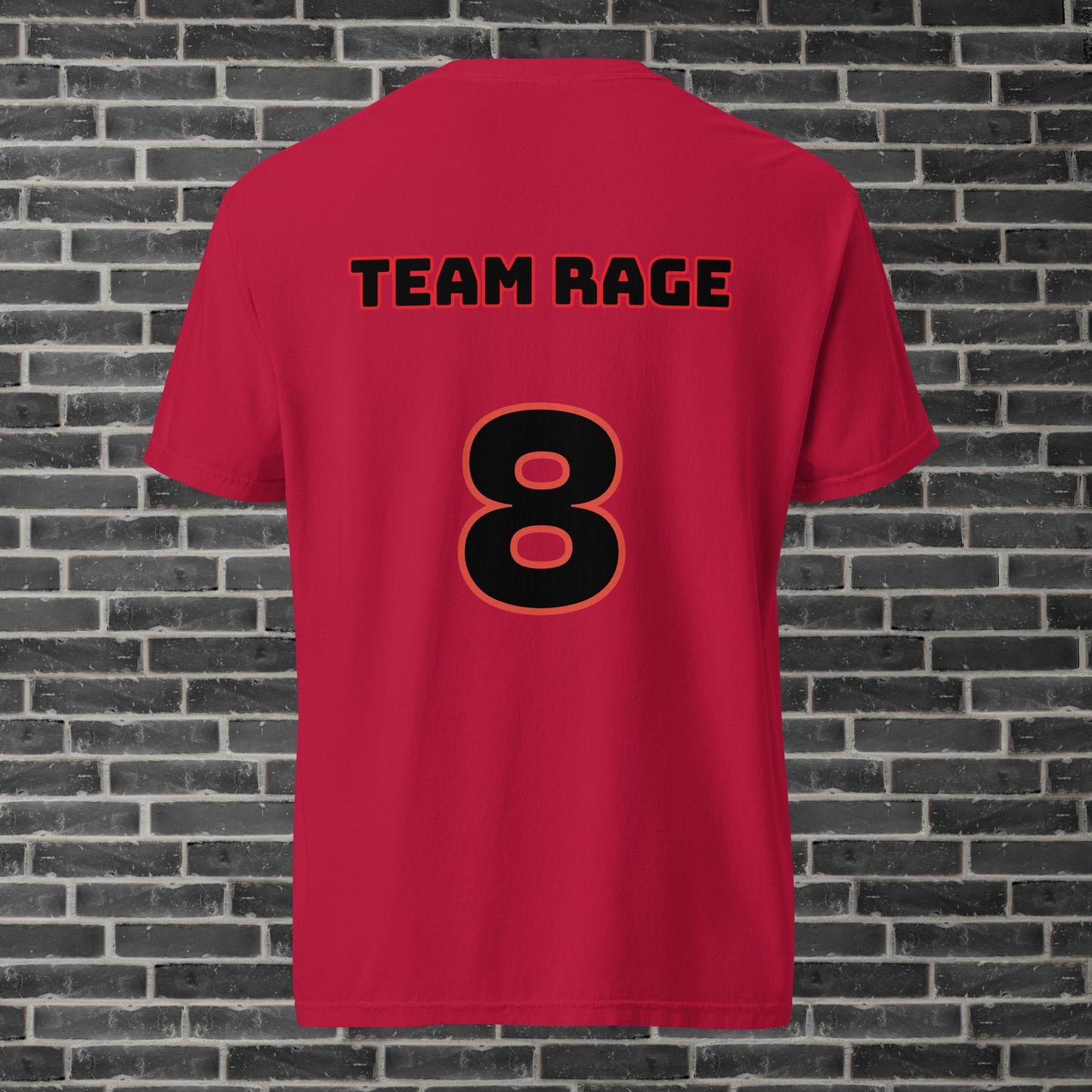 TEAM RAGE MASCOT [EXCLUSIVE] #8 t-shirt