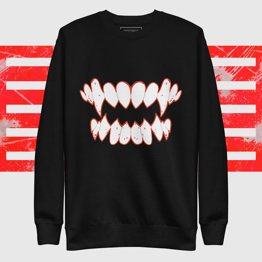 Halloween '24 Vamp Teeth Secret Level Original Sweatshirt